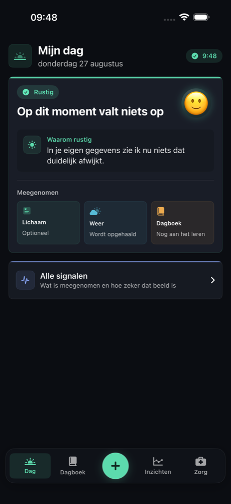 Signalen nu in MigraineMaatje